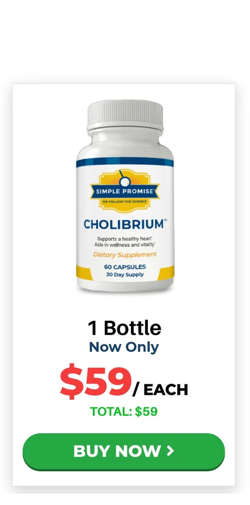 Cholibrium™ 1 bottle pricing